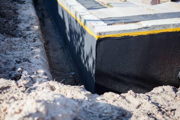 Residential Foundation Crack Repair installation at a Anoka, MN home by SJ Waterproofing Pros